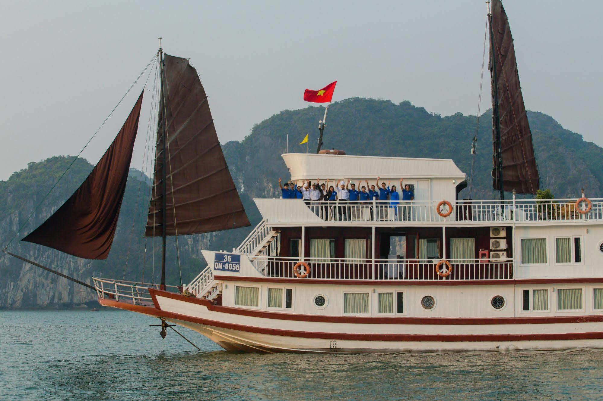 下龍 Flamingo Luxury Cruises酒店 外观 照片